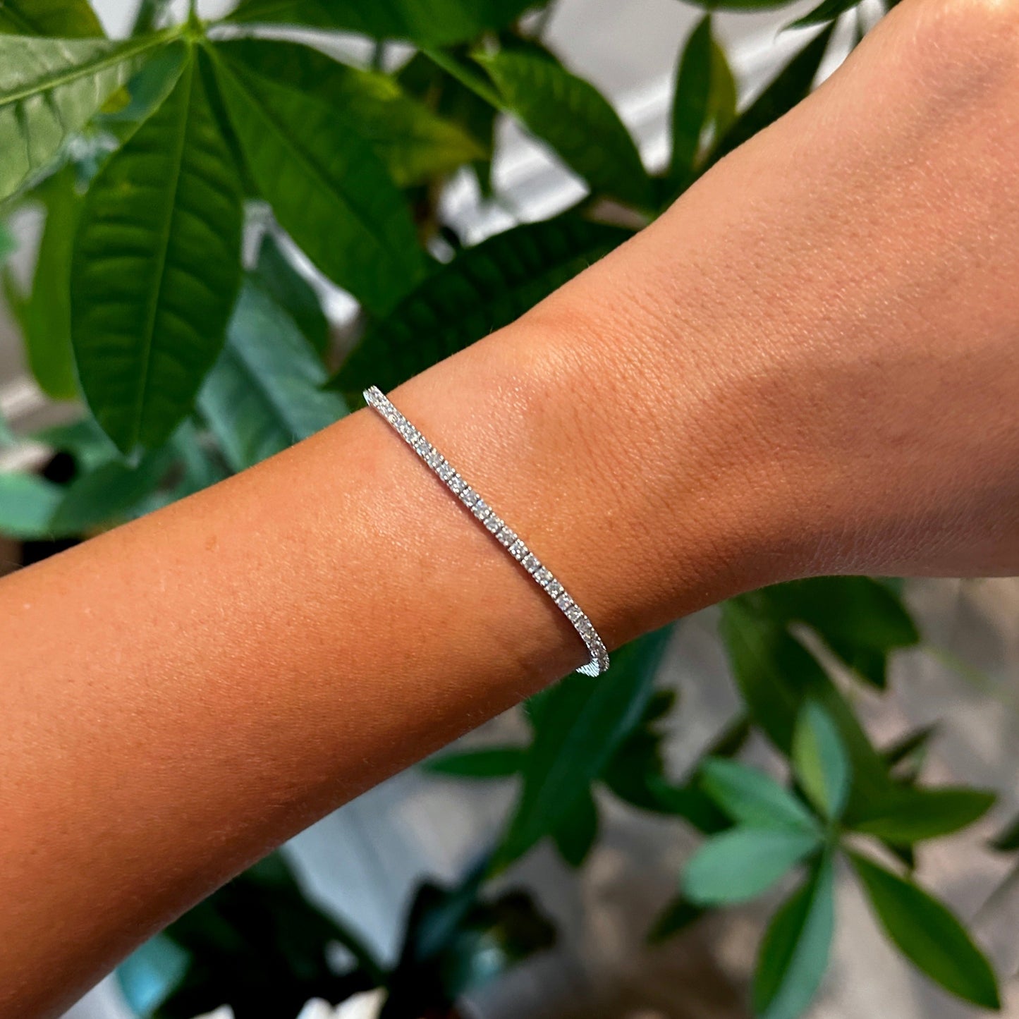 Lab Grown Diamond Tennis Bracelet