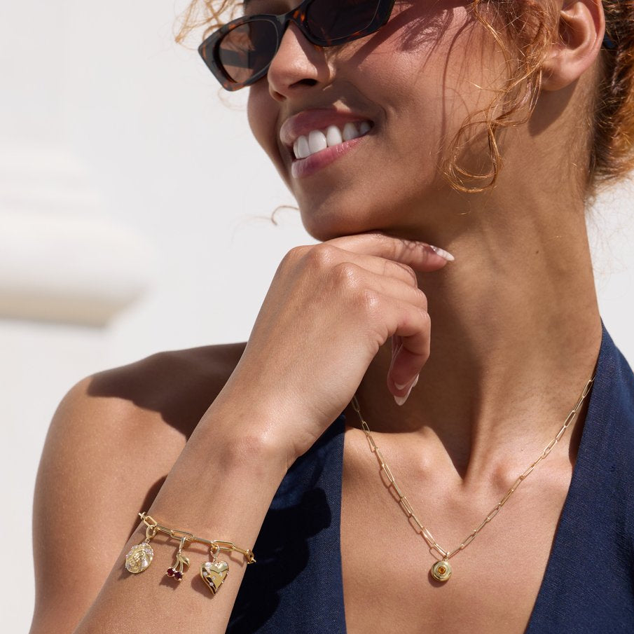 Gold Paperclip Chain