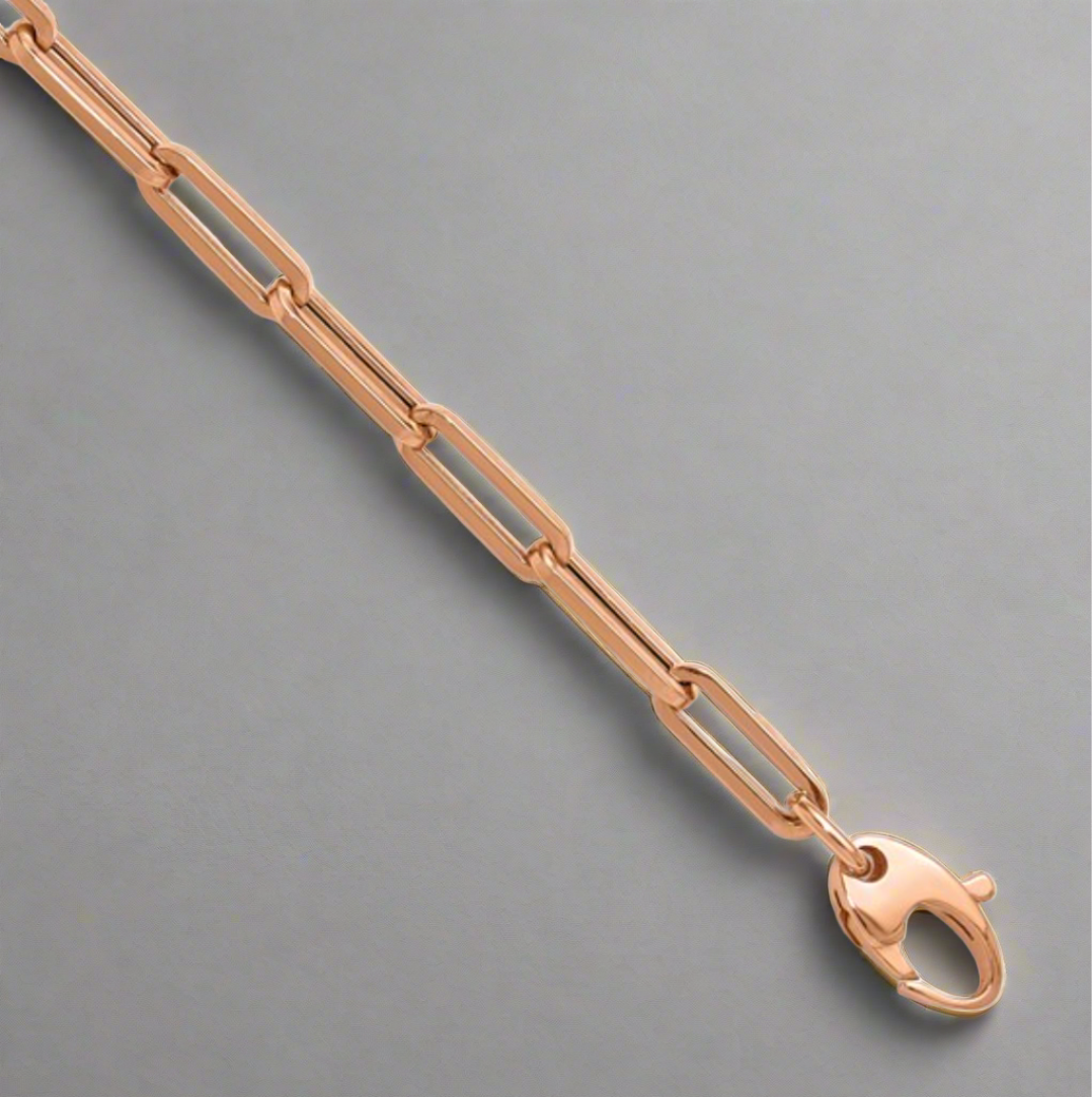 Gold Paperclip Chain