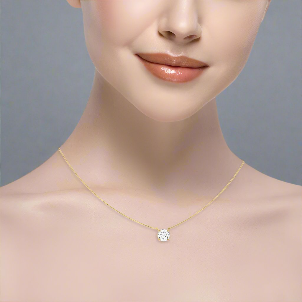diamond necklace model