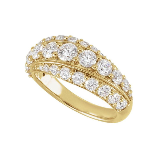 Riley Twisted Lab Grown Diamond Ring