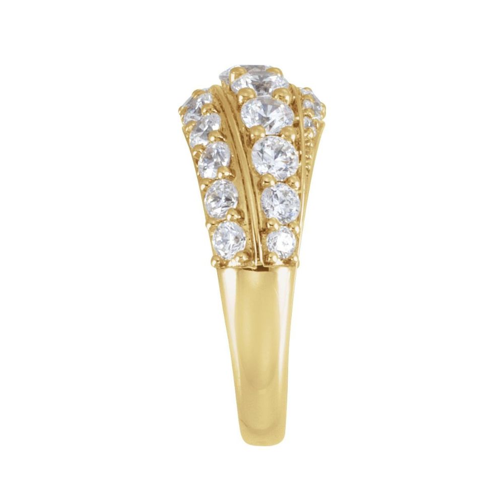 Riley Twisted Lab Grown Diamond Ring