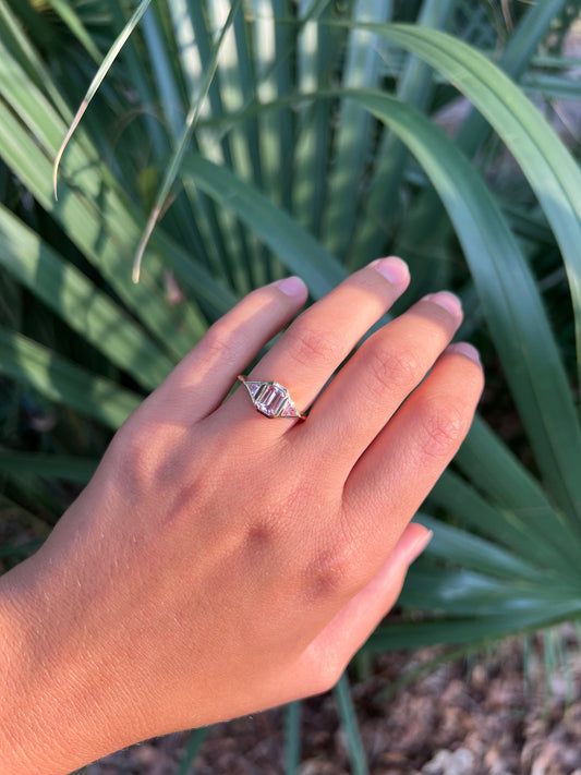 Light Pink Sapphire Ring