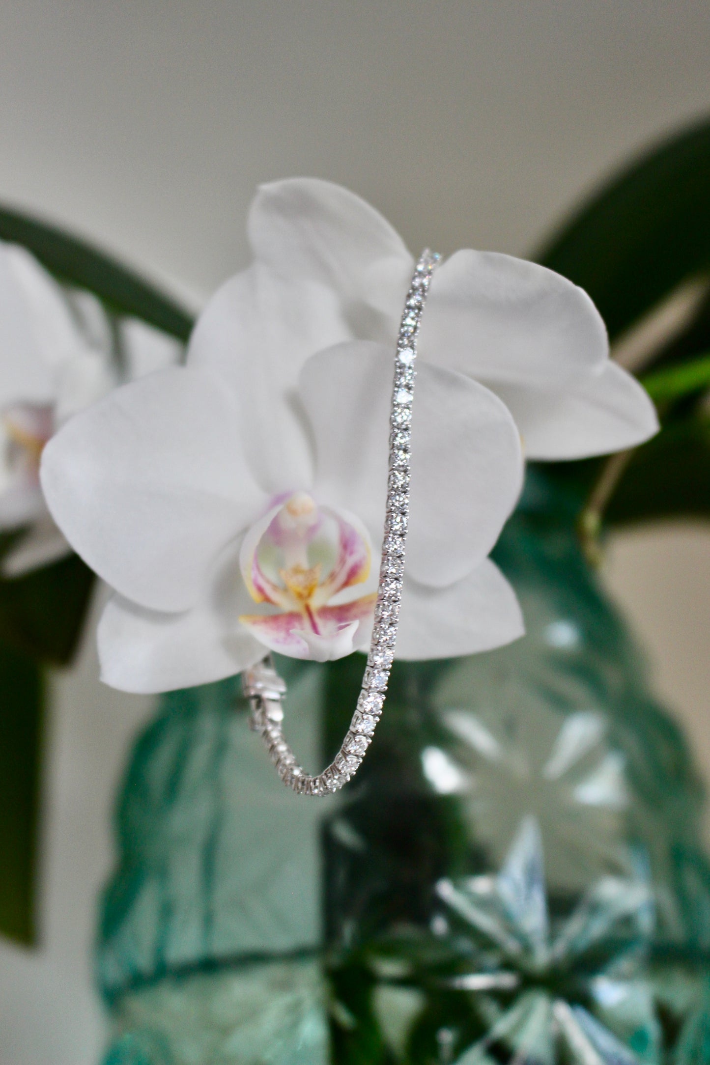 Lab Grown Diamond Tennis Bracelet