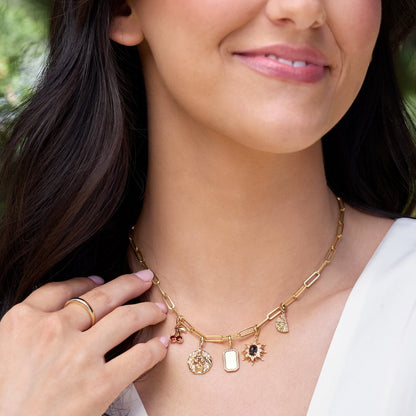 Gold Paperclip Chain