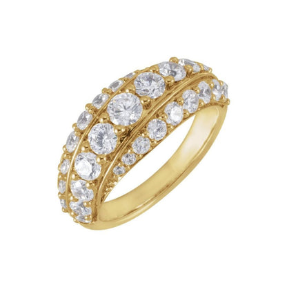 Riley Twisted Lab Grown Diamond Ring