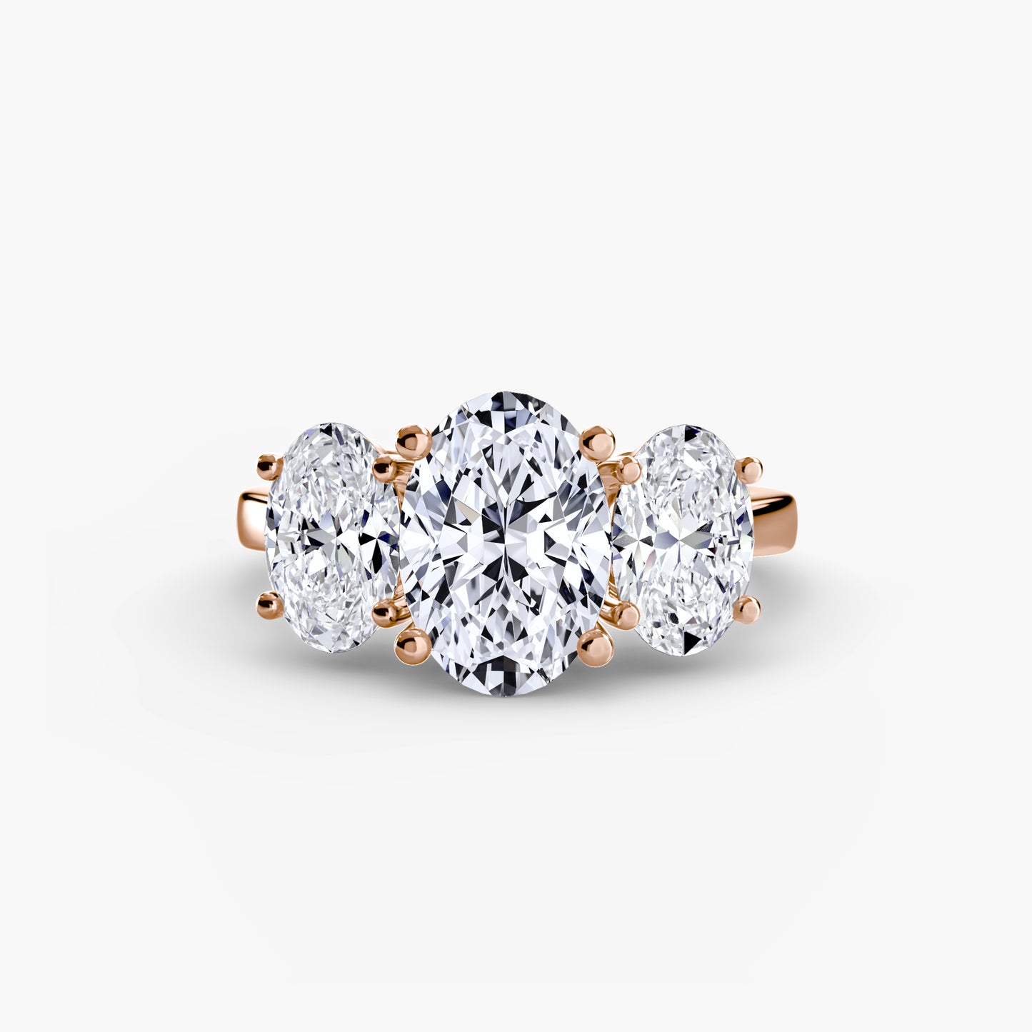 Ophelia Trilogy Oval Engagement Ring