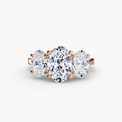 Ophelia Trilogy Oval Engagement Ring