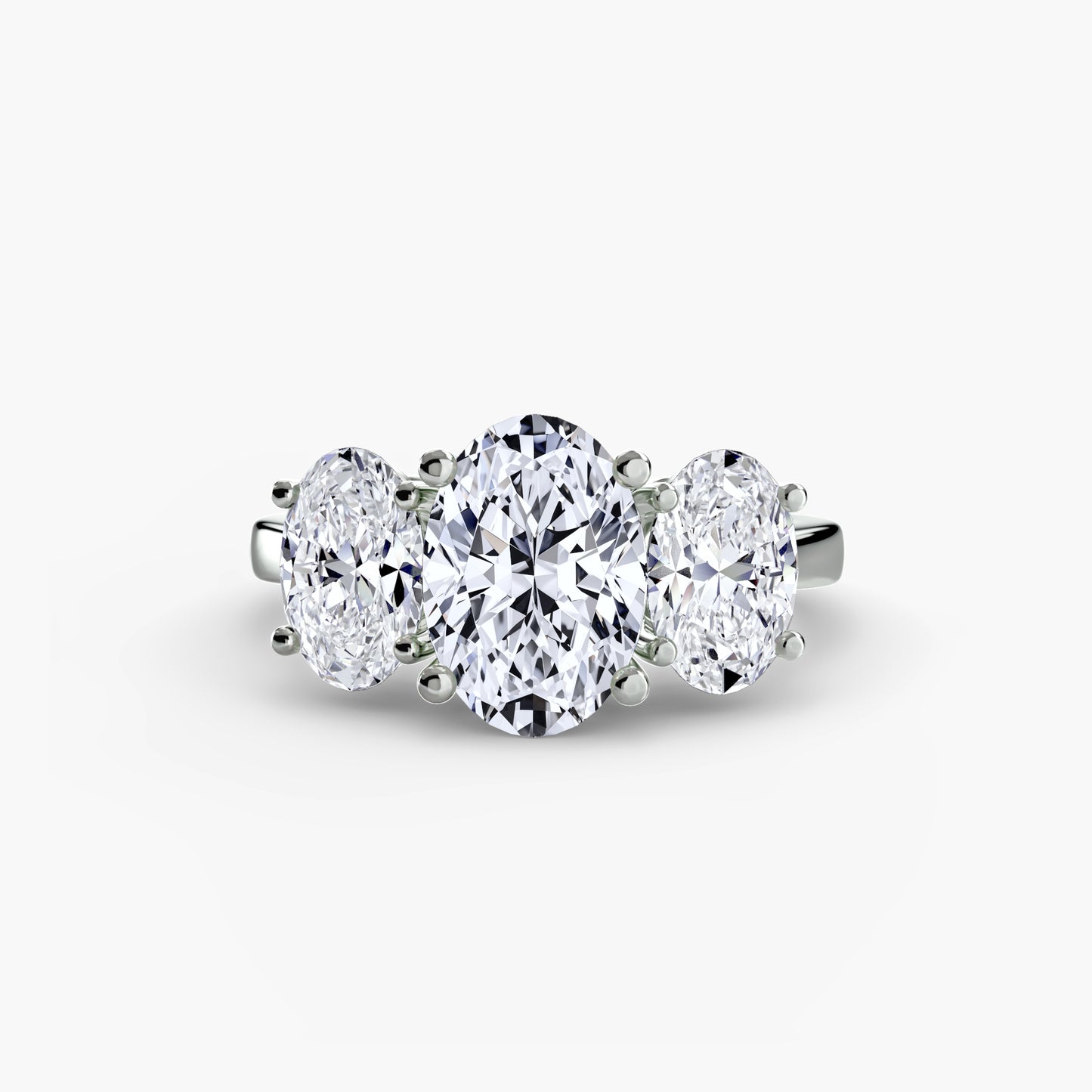 Ophelia Trilogy Oval Engagement Ring