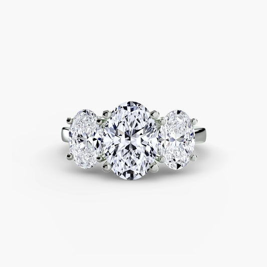 Ophelia Trilogy Oval Engagement Ring