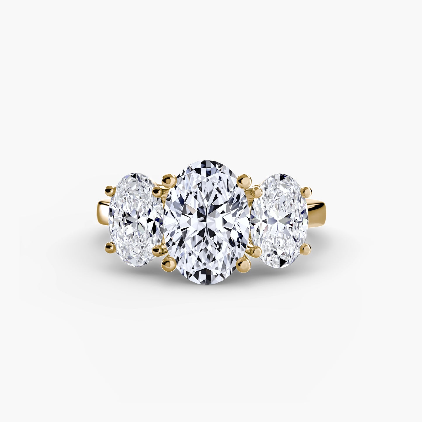 Ophelia Trilogy Oval Engagement Ring