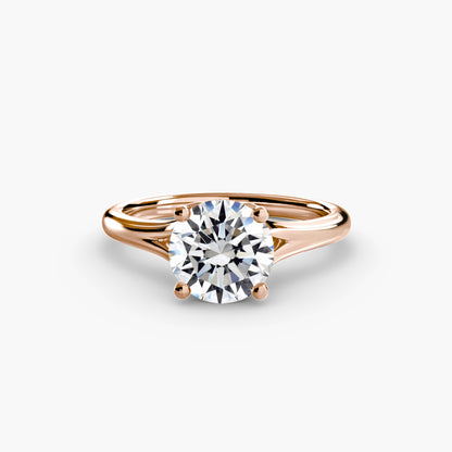Mariposa Solitaire Ring