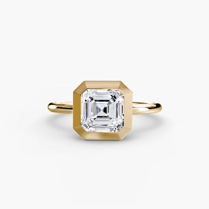 Zoey Bezel Set Solitaire Ring