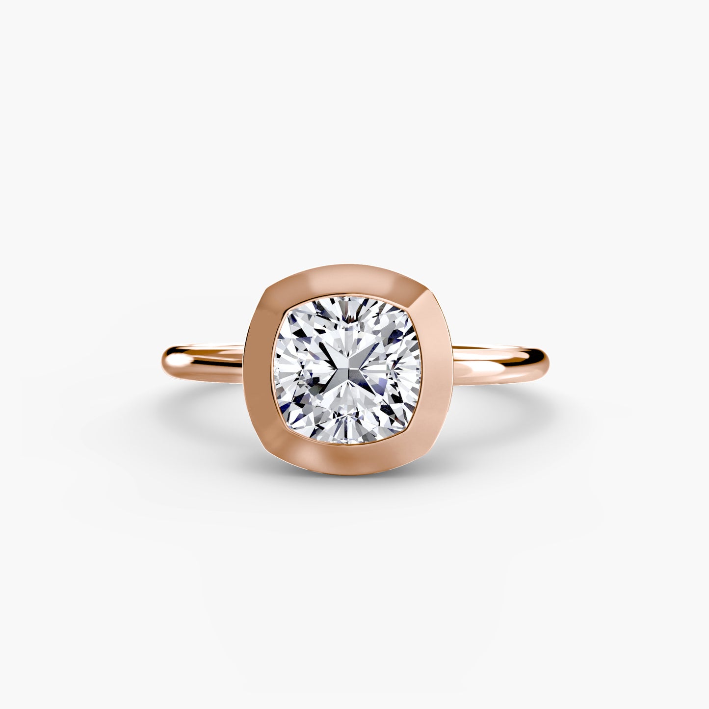 Zoey Bezel Set Solitaire Ring