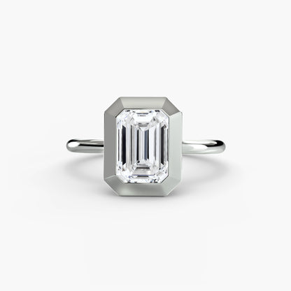 Zoey Bezel Set Solitaire Ring