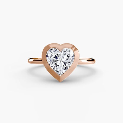 Zoey Bezel Set Solitaire Ring