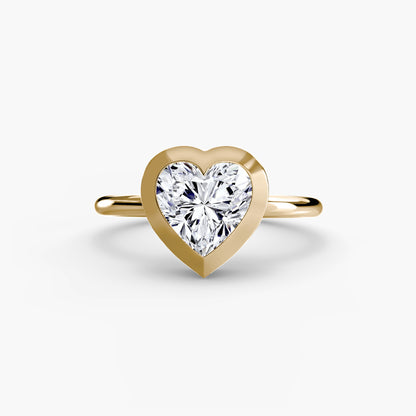 Zoey Bezel Set Solitaire Ring