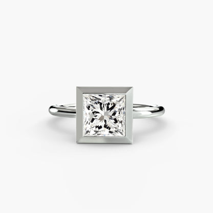Zoey Bezel Set Solitaire Ring