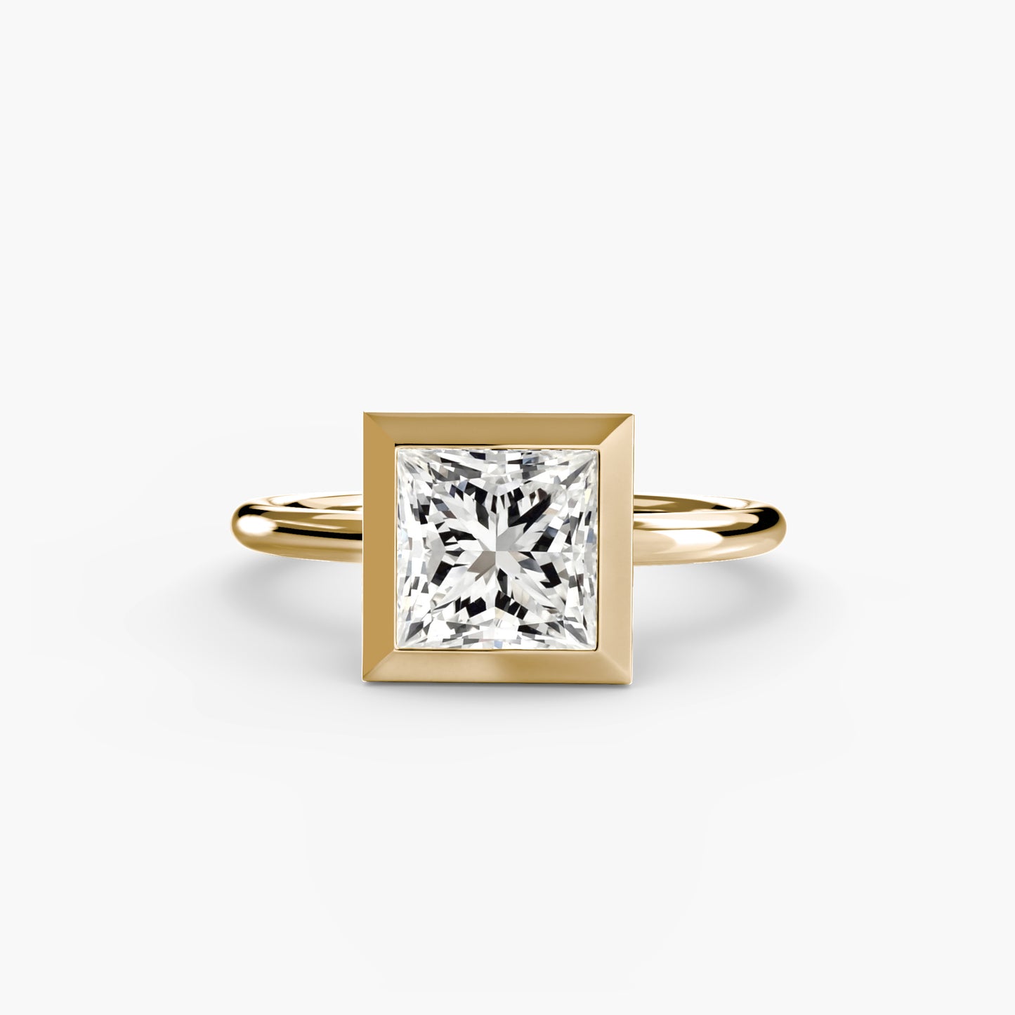 Zoey Bezel Set Solitaire Ring
