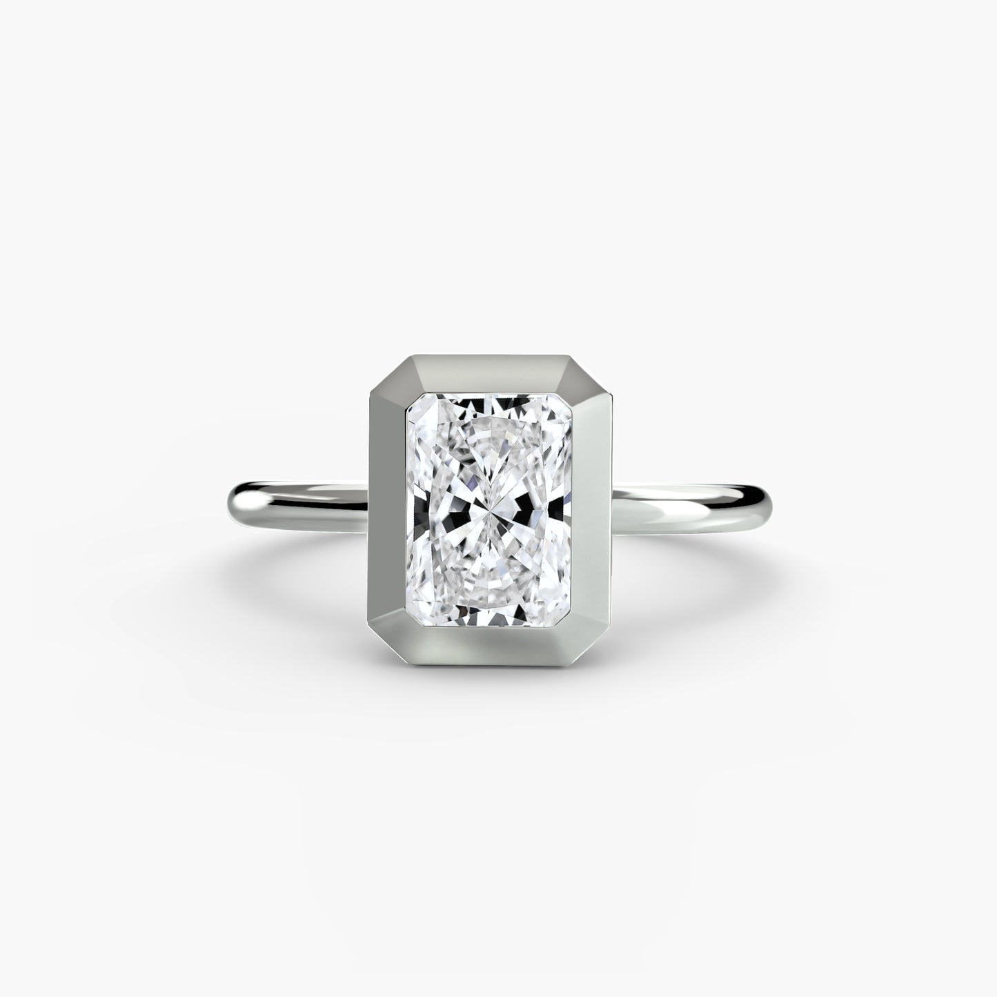 Zoey Bezel Set Solitaire Ring