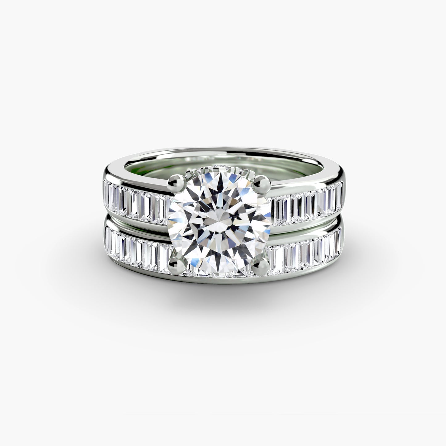 Luna Solitaire Engagement Ring
