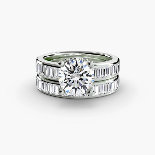 Luna Solitaire Engagement Ring