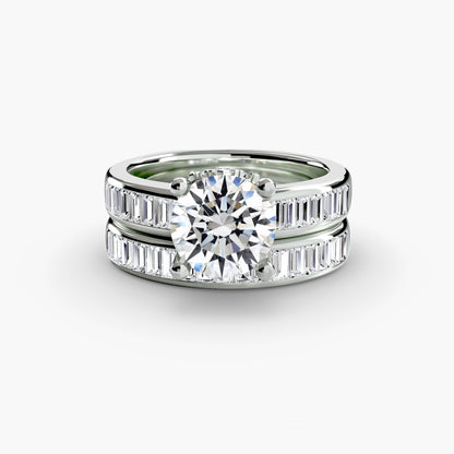 Luna Solitaire Engagement Ring
