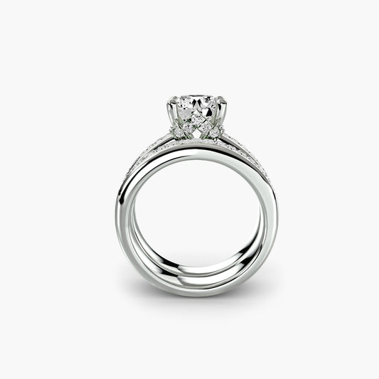 Luna Solitaire Engagement Ring