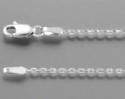 Yellow 1.4 mm Diamond-Cut Cable Chain