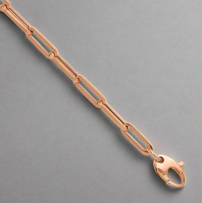 Gold Paperclip Chain
