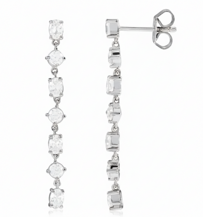 Estelle Lab Grown Diamond Drop Earrings