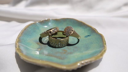 Gold Vari-Cut Diamond Ring