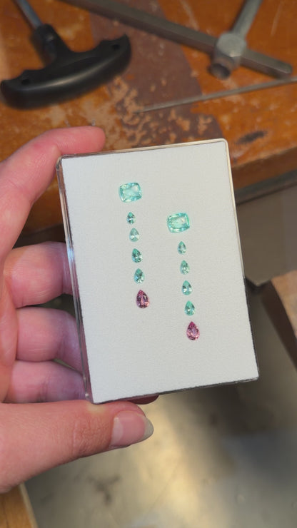 Paraíba Tourmaline Layout