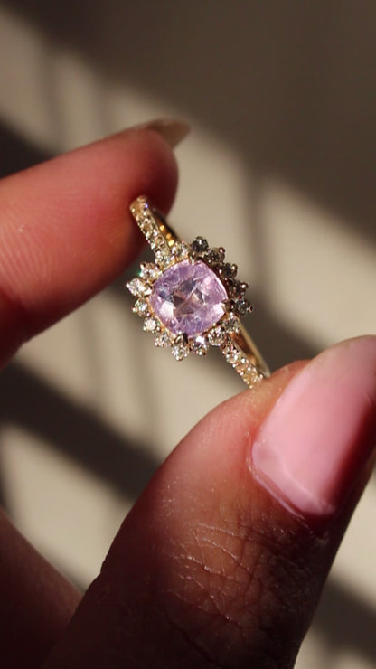 Miley Purple Sapphire Ring