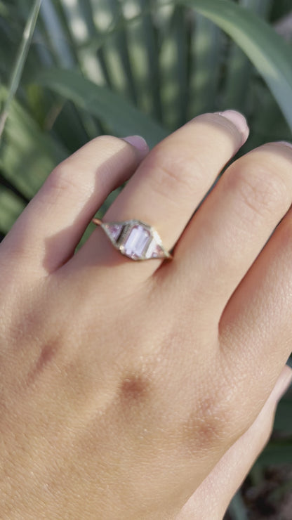 Light Pink Sapphire Ring